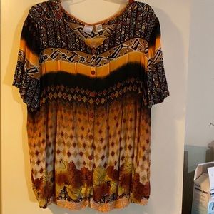 Cool pattern Blouse